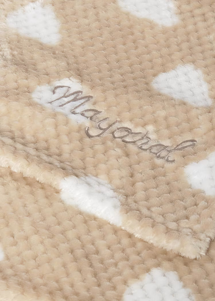 MAYORAL BABIES FAUX-FUR BLANKET