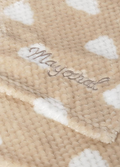 MAYORAL BABIES FAUX-FUR BLANKET