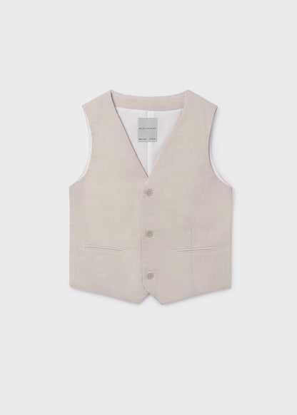 MAYORAL LINEN SUITING VEST