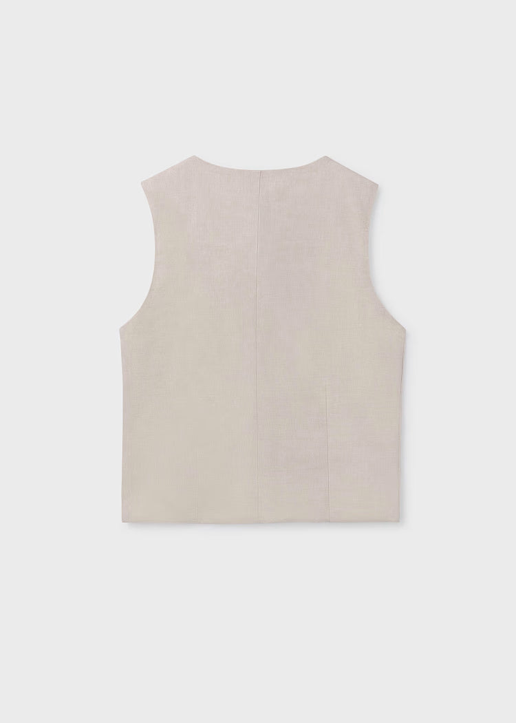 MAYORAL LINEN SUITING VEST