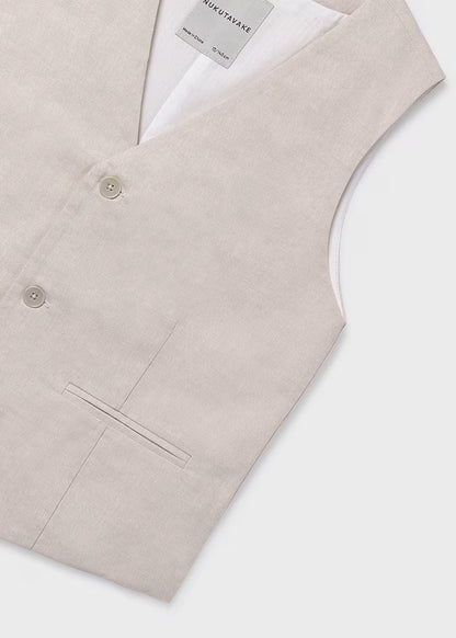 MAYORAL LINEN SUITING VEST