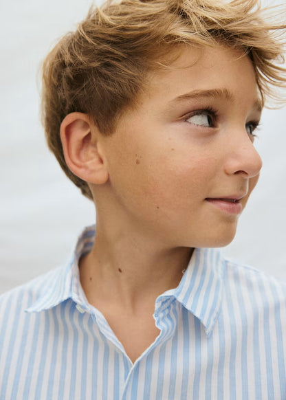 MAYORAL LONG-SLEEVED STRIPED SHIRT