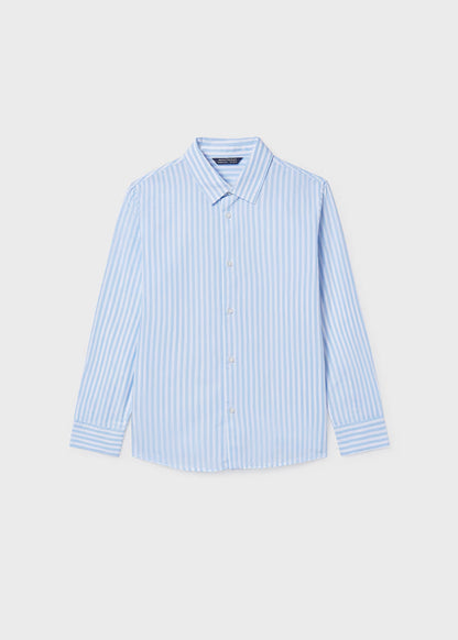 MAYORAL LONG-SLEEVED STRIPED SHIRT