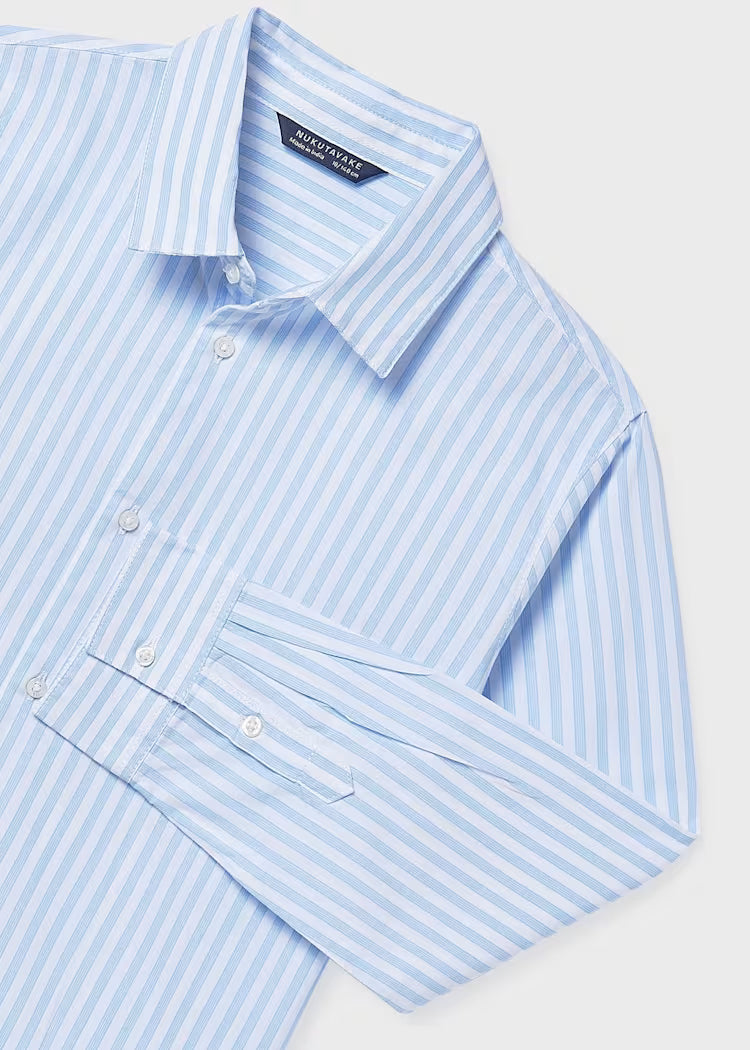 MAYORAL LONG-SLEEVED STRIPED SHIRT