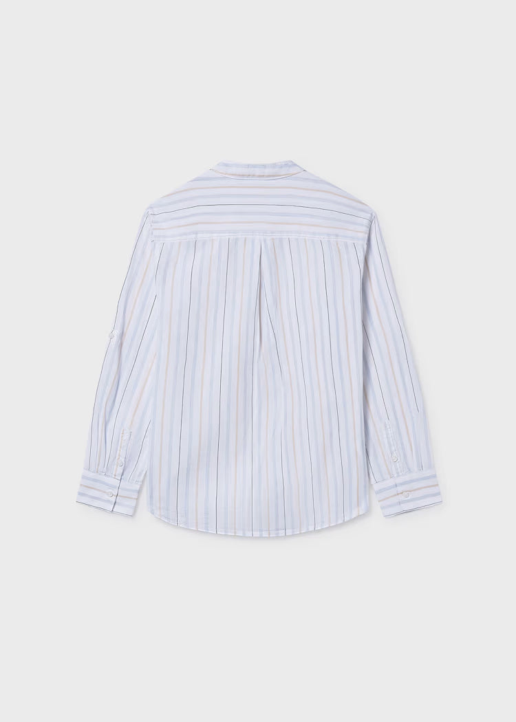 MAYORAL LONG-SLEEVED SHIRT WITH MANDARIN COLLAR