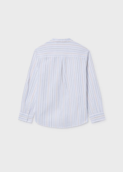 MAYORAL LONG-SLEEVED SHIRT WITH MANDARIN COLLAR
