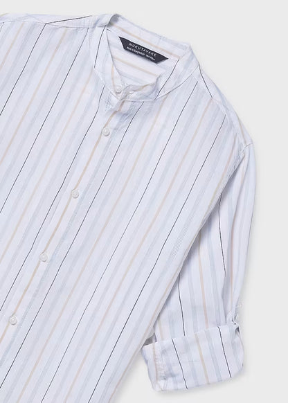MAYORAL LONG-SLEEVED SHIRT WITH MANDARIN COLLAR