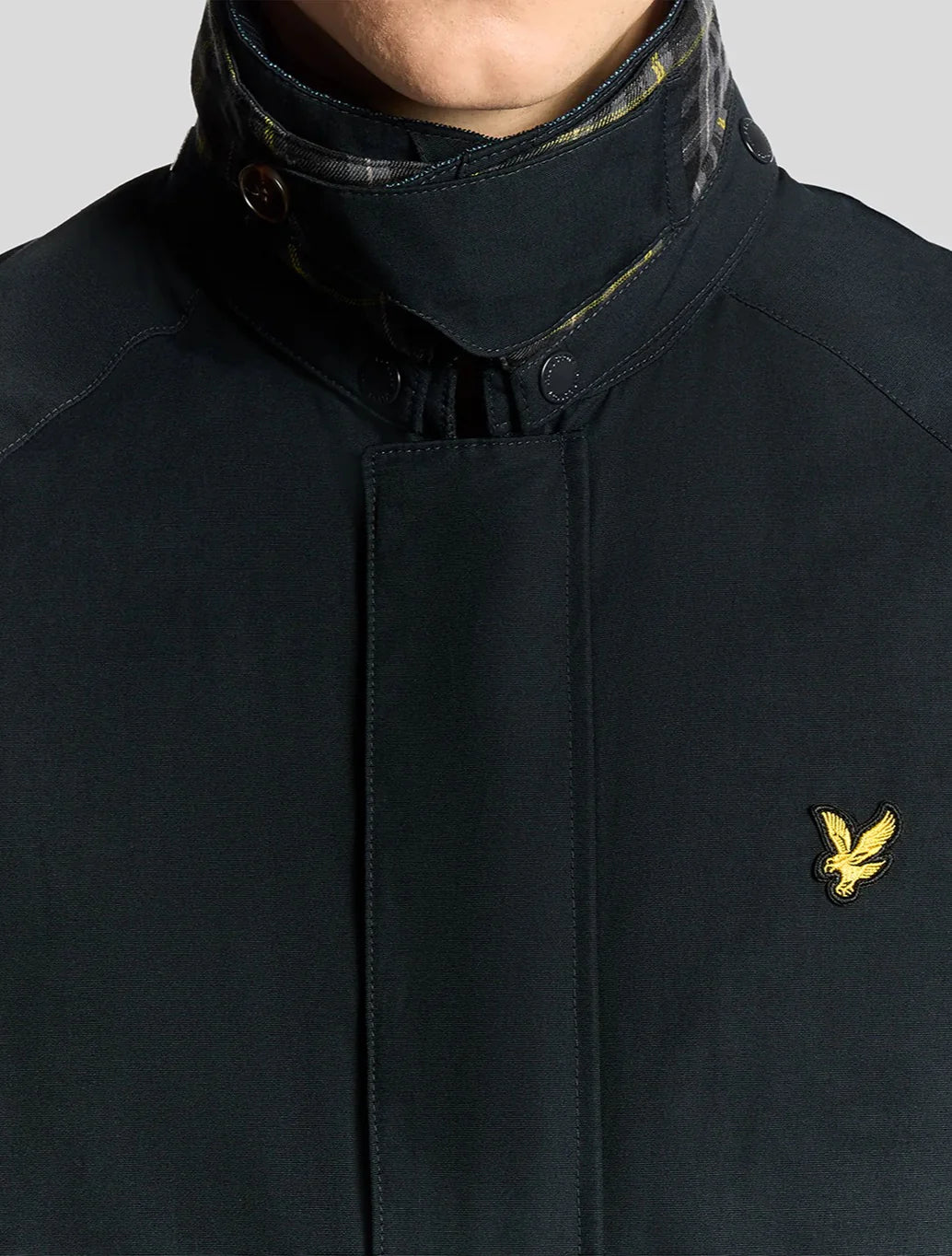 LYLE&SCOTT TARTAN LINED HUNTING JACKET