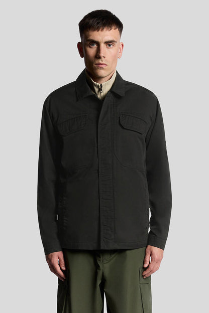 LYLE & SCOTT MULTI POCKET FULL ZIP OVERSHIRT
