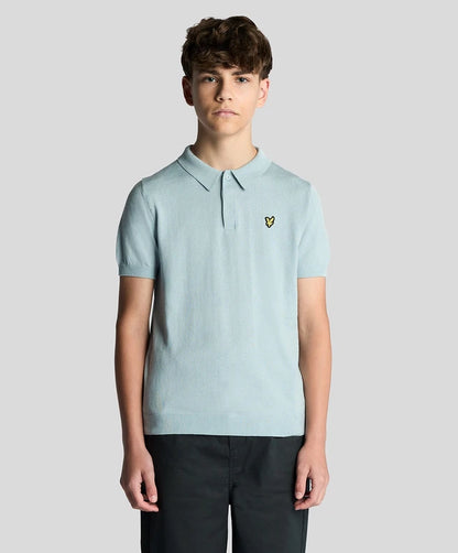 LYLE & SCOTT KIDS KNITTED POLO SHIRT