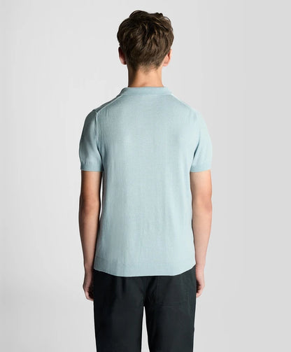 LYLE & SCOTT KIDS KNITTED POLO SHIRT