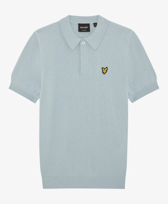 LYLE & SCOTT KIDS KNITTED POLO SHIRT