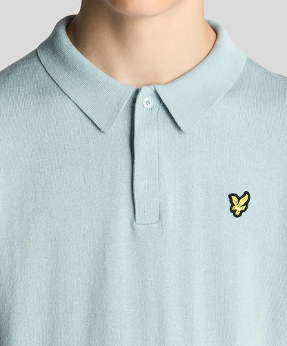 LYLE & SCOTT KIDS KNITTED POLO SHIRT