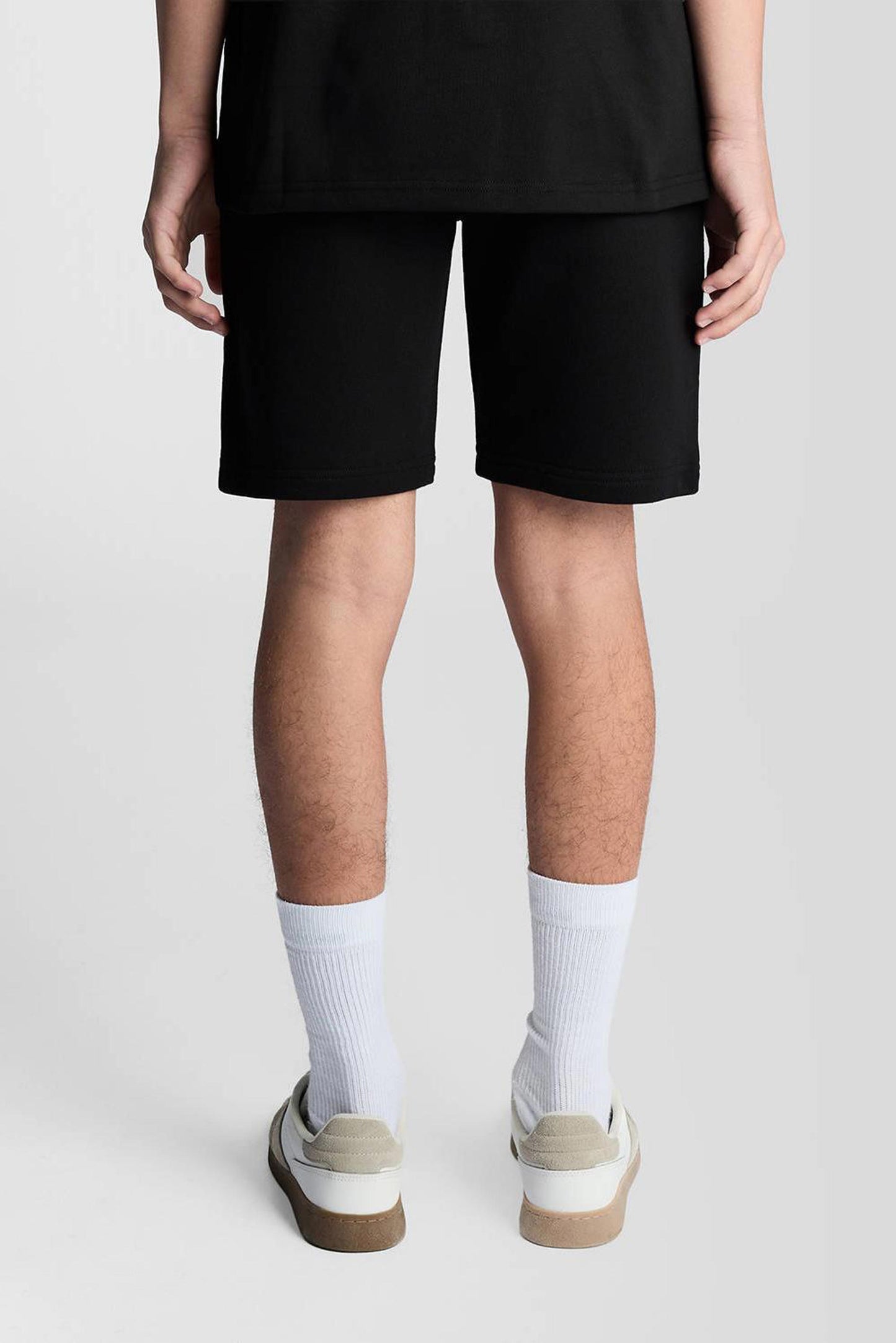 LYLE & SCOTT KIDS LOGO PRINT SWEAT SHORTS