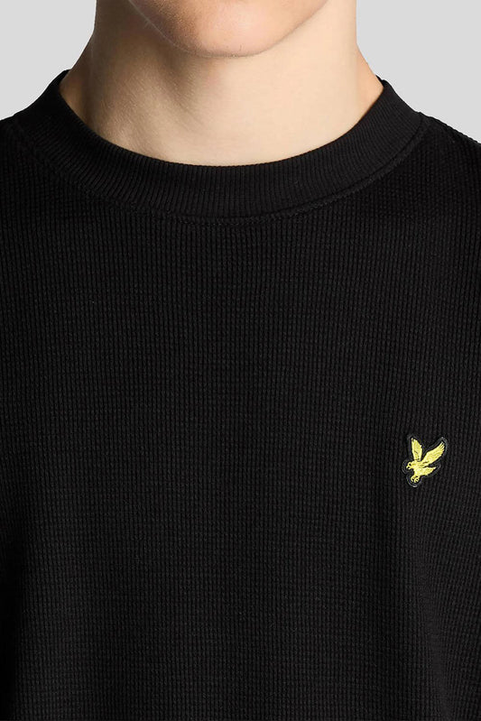 LYLE & SCOTT KIDS WAFFLE T SHIRT