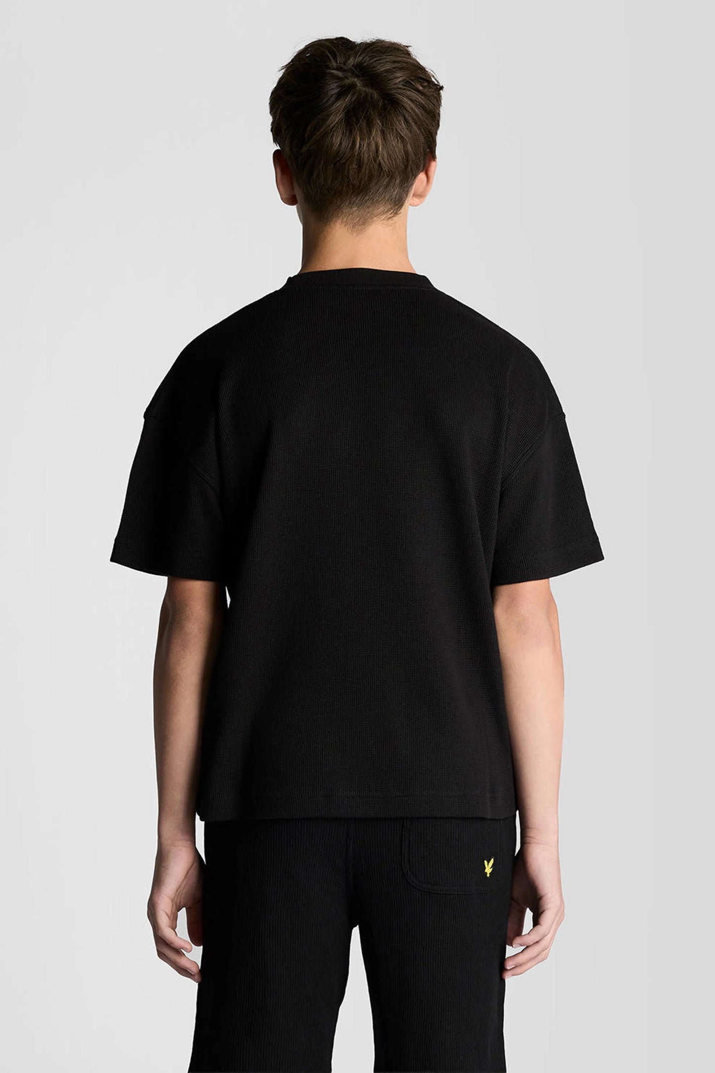 LYLE & SCOTT KIDS WAFFLE T SHIRT