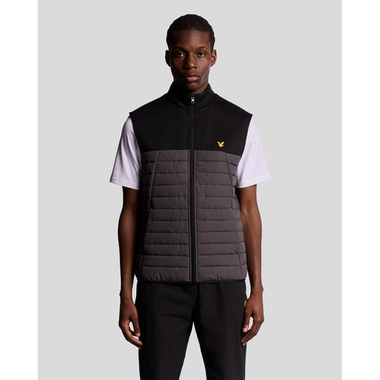 LYLE&SCOTT SPORTS HYBRID FLEECE GILET