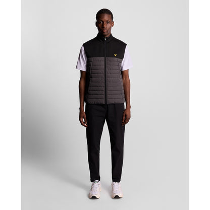 LYLE&SCOTT SPORTS HYBRID FLEECE GILET