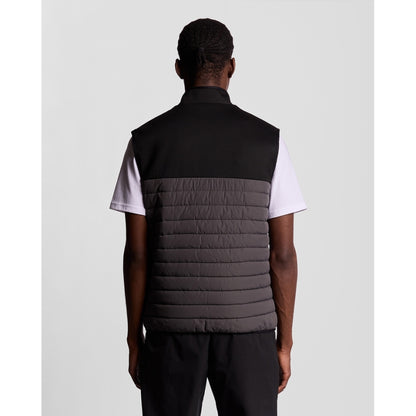 LYLE&SCOTT SPORTS HYBRID FLEECE GILET