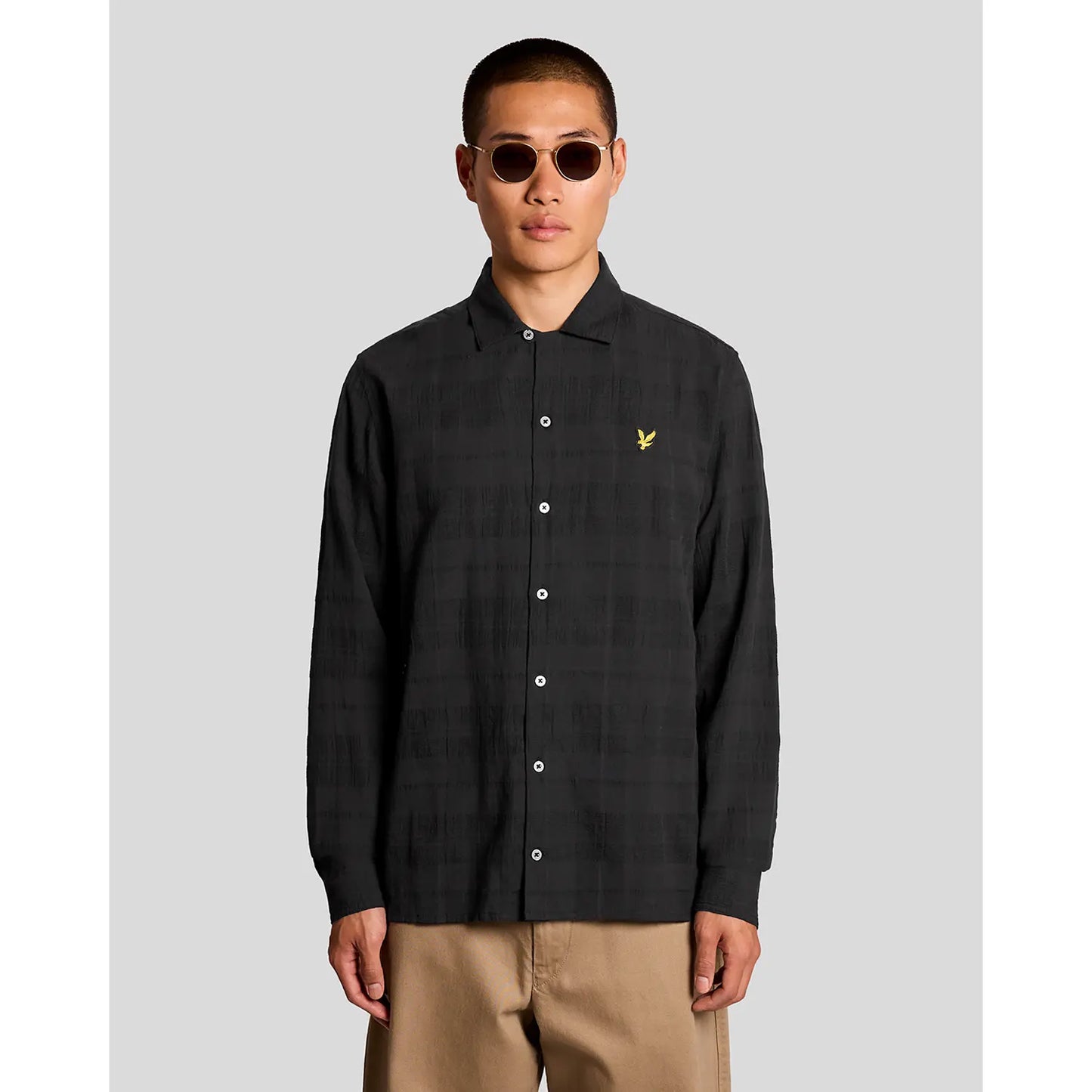 LYLE & SCOTT LS CHECK PLEAD SHIRT