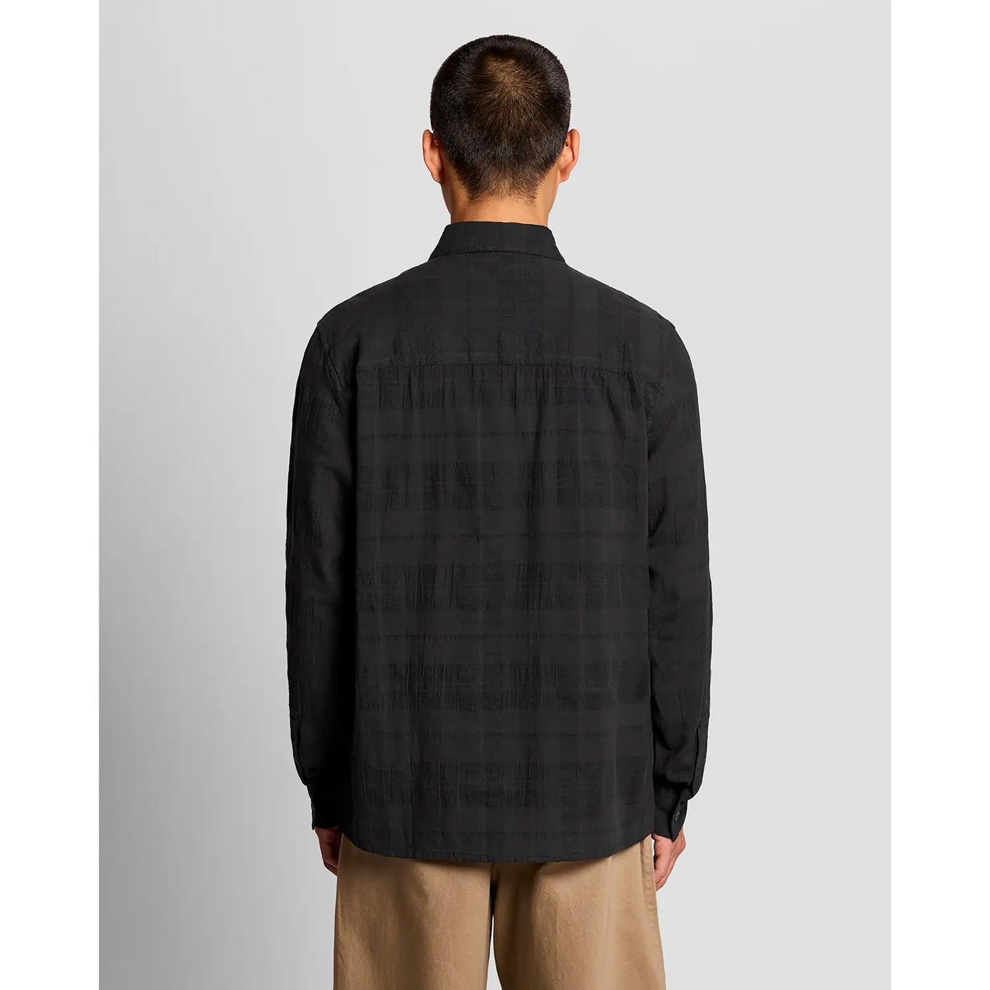 LYLE & SCOTT LS CHECK PLEAD SHIRT