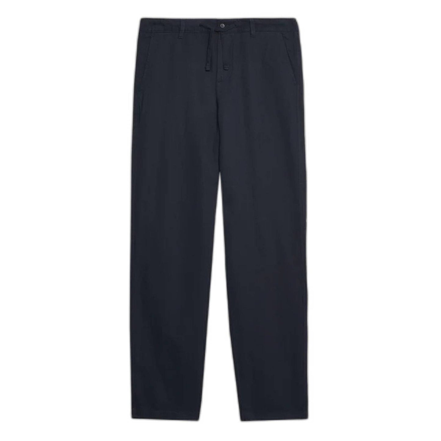 LYLE & SCOTT COTTON LINEN DRAWSTRING TROUSER