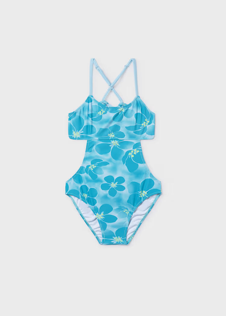 MAYORAL GIRLS PRINTED SWIMSUIT