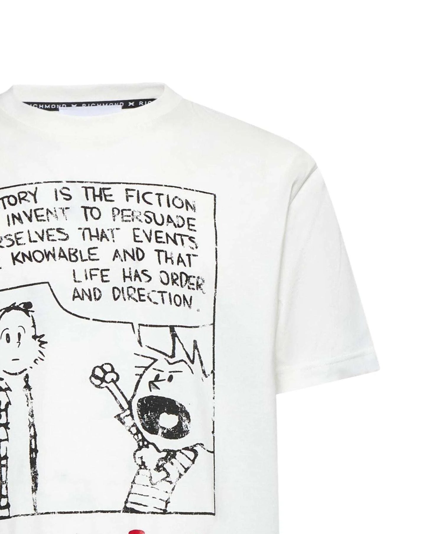 RICHMOND X COMIC PRINT BOXY T SHIRT
