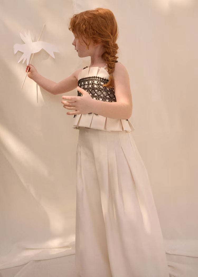 _ABEL & LULA LONG PLEATED PANTS