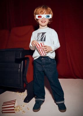 MAYORAL BOYS WIDE FIT DENIM TROUSERS