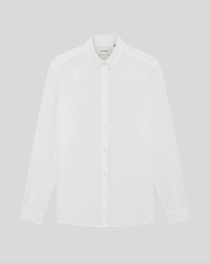 LYLE & SCOTT LINEN BUTTON DOWN SHIRT
