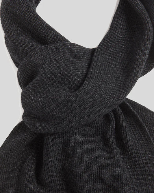 LYLE & SCOTT LAMBSWOOL BLEND RIBBED SCARF