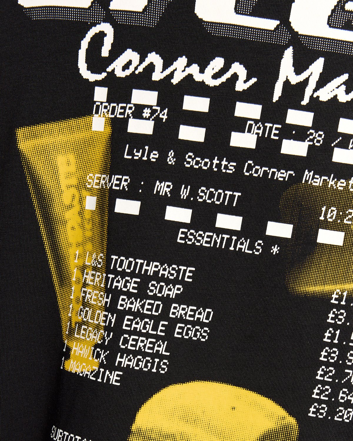 LYLE & SCOTT BACK PRINT GRAPHIC T-SHIRT