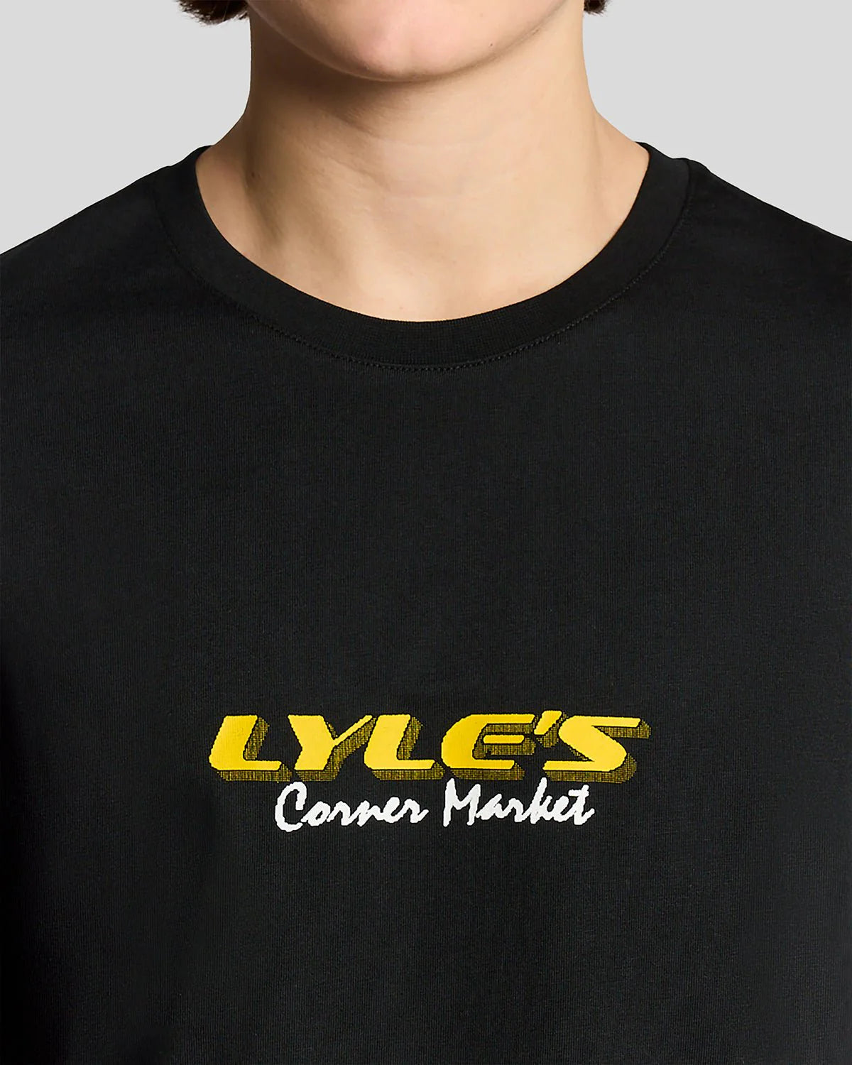 LYLE & SCOTT BACK PRINT GRAPHIC T-SHIRT