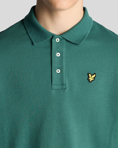 LYLE & SCOTT KIDS COTTON POLO T SHIRT