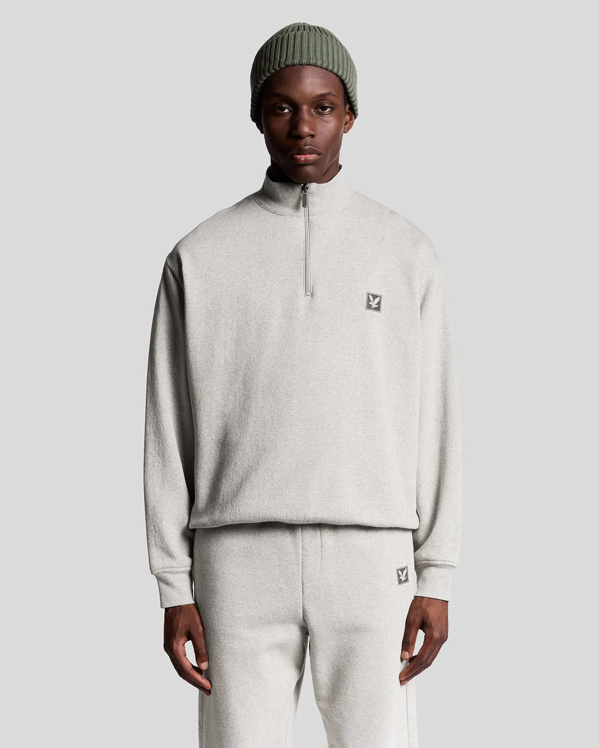 LYLE & SCOTT LOUNGE HALF ZIP SWEATSHIRT