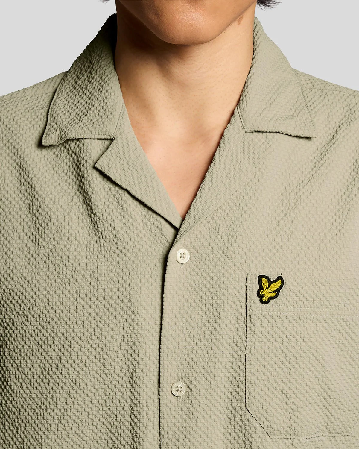 LYLE & SCOTT SS CRINKLE RESORT SHIRT