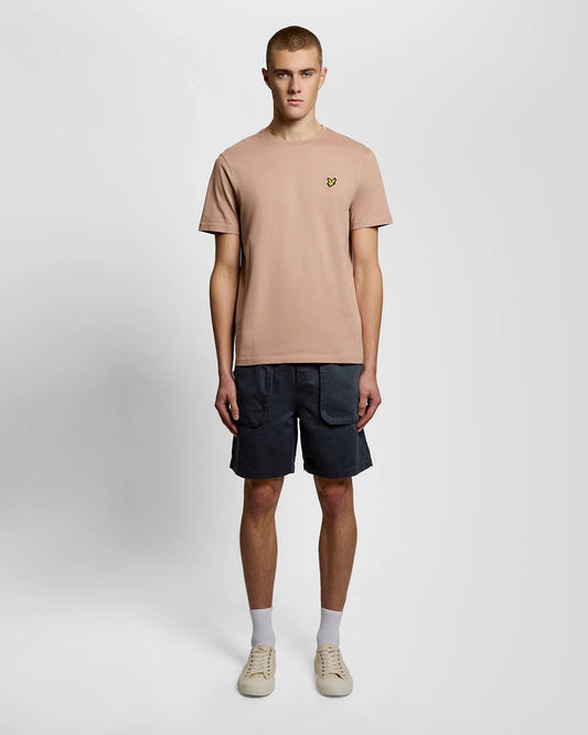 LYLE & SCOTT COTTON LINEN SHORTS