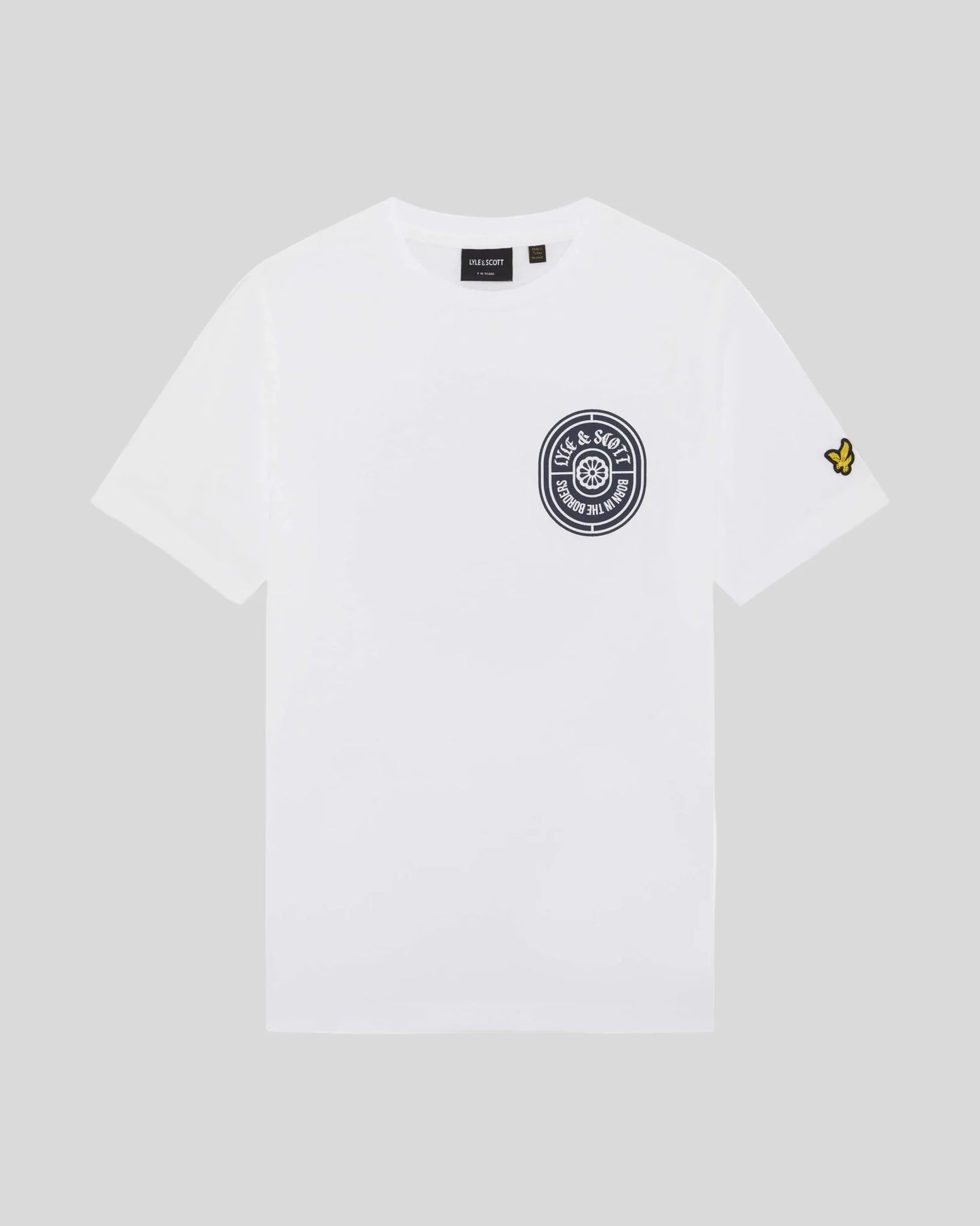 LYLE & SCOTT KIDSGRAPHIC BADGE COTTON T-SHIRT