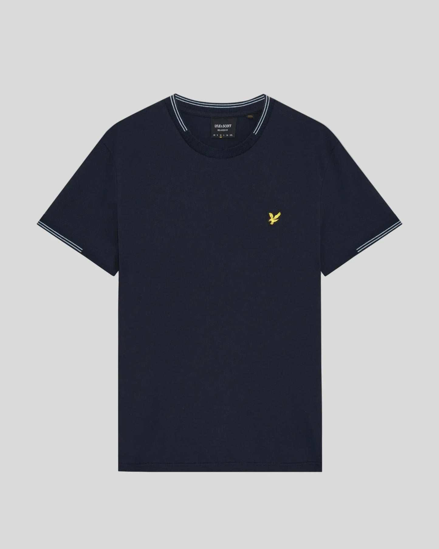 LYLE &  SCOTT PLUS SIZE TIPPED CREW NECK