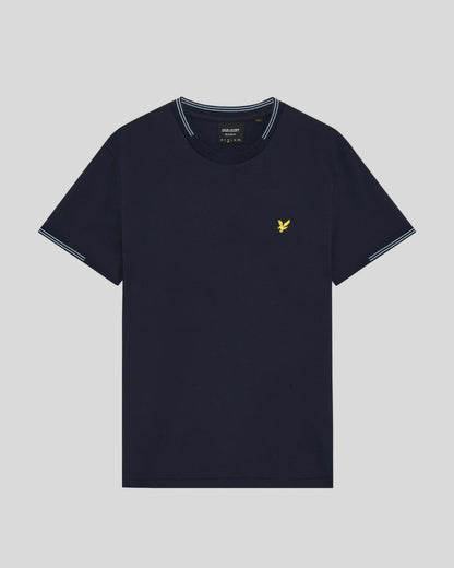 LYLE &  SCOTT PLUS SIZE TIPPED CREW NECK
