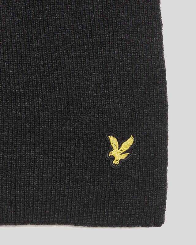 LYLE & SCOTT LAMBSWOOL BLEND RIBBED SCARF