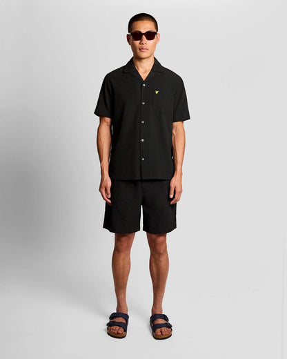 LYLE & SCOTT SS CRINLE SHIRT