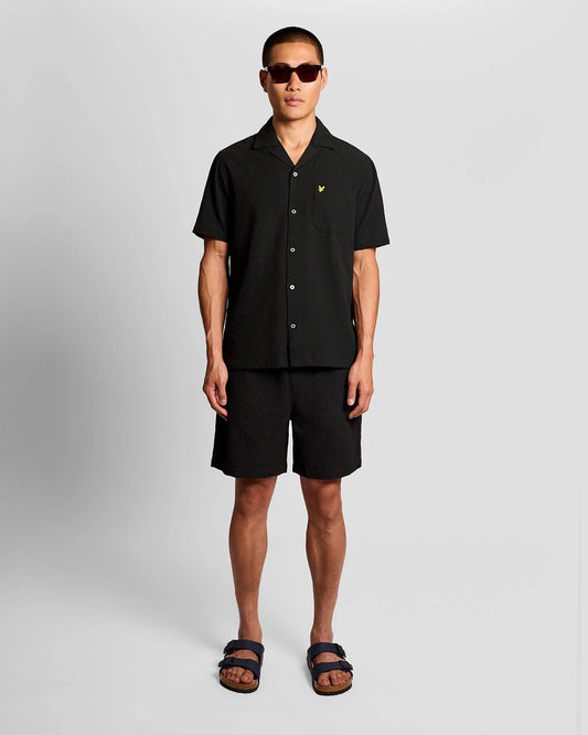 LYLE & SCOTT SS CRINLE SHIRT