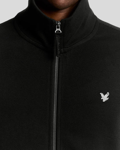 LYLE & SCOTT DIAGONAL WEAVE TRACK JACKET
