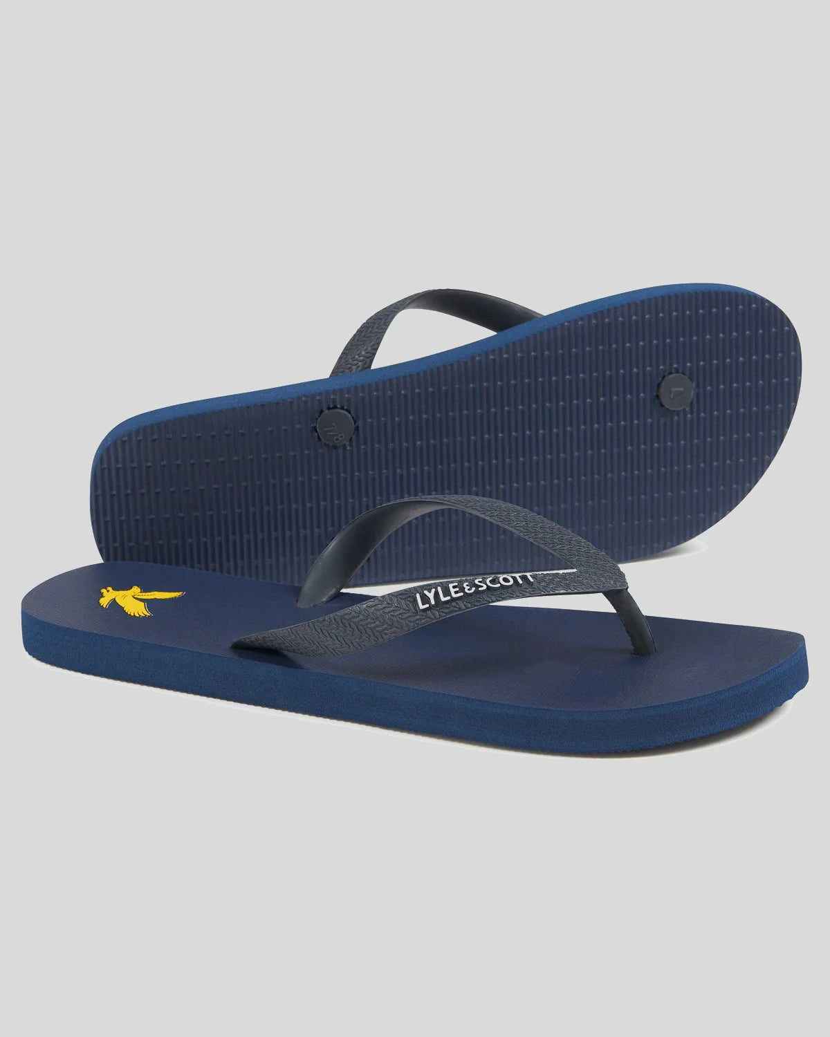 LYLE & SCOTT  LOGO FLIP FLOPS