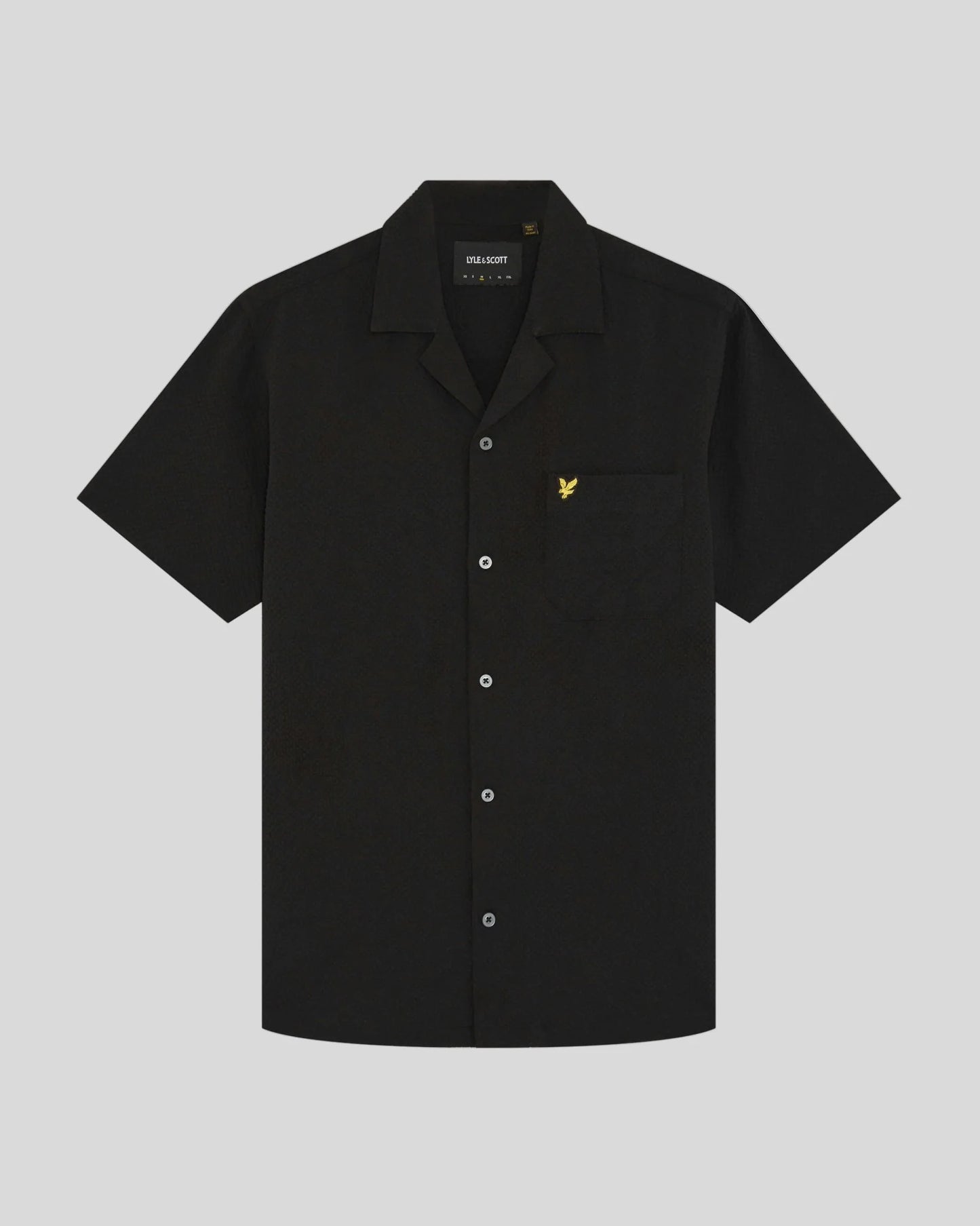 LYLE & SCOTT SS CRINLE SHIRT