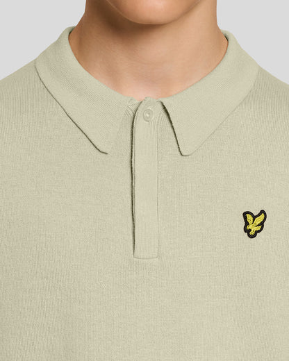 LYLE & SCOTT KIDS KNITTED POLO SHIRT
