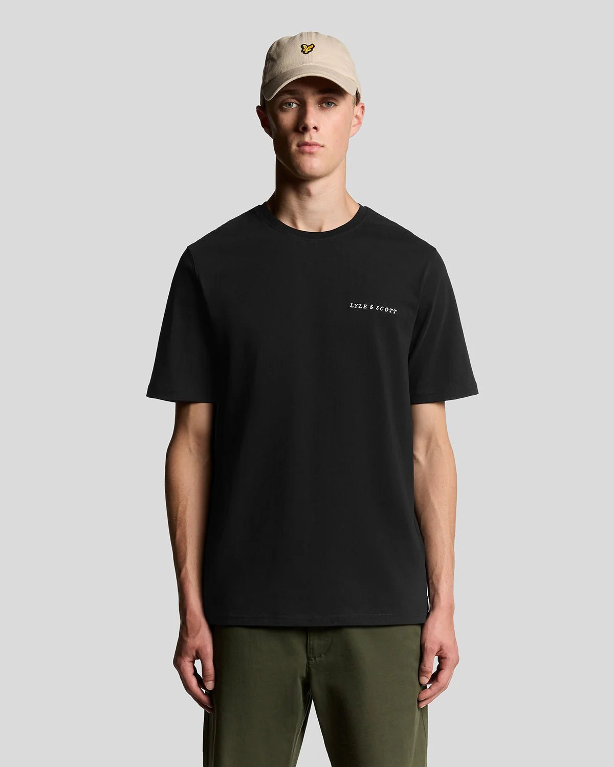 LYLE & SCOTT SCRIPT LOGO CREW NECK