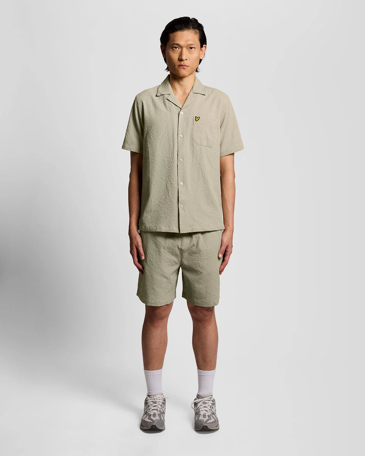 LYLE & SCOTT SS CRINKLE RESORT SHIRT